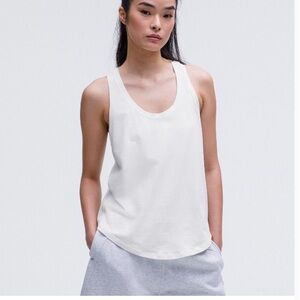 Lululemon White Love Tank Top